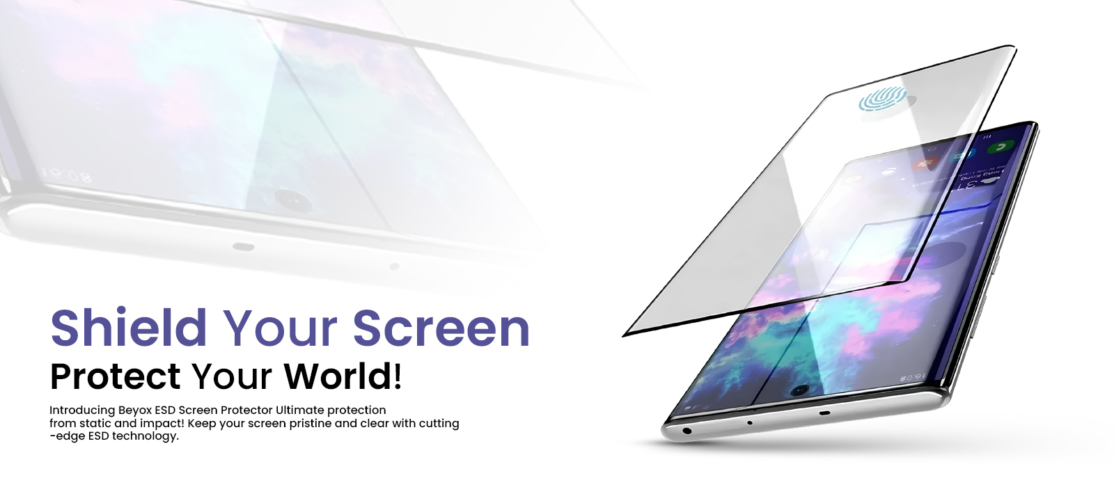 Beyox ESD Anti Static 5D Glass for Redmi 11X Pro
