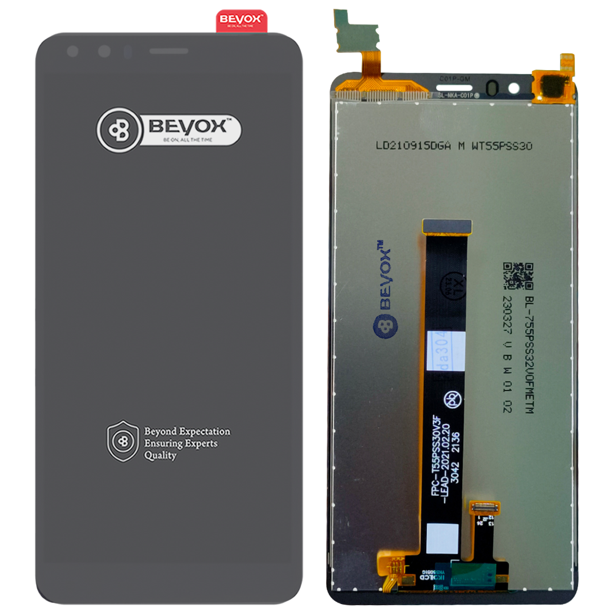 Beyox Combo LCD Display for Nokia C01+