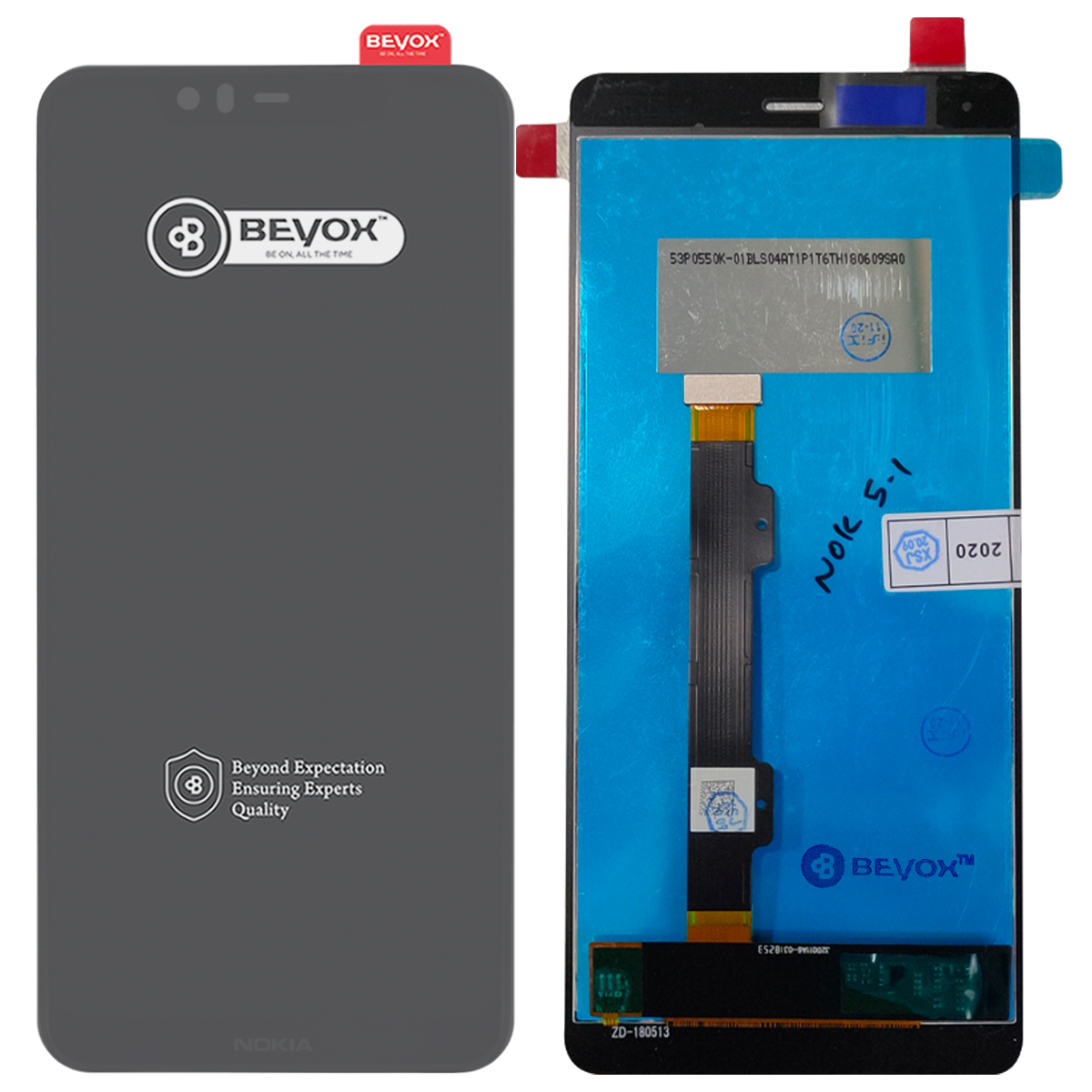 Beyox  Combo LCD Display for Nokia 5.1