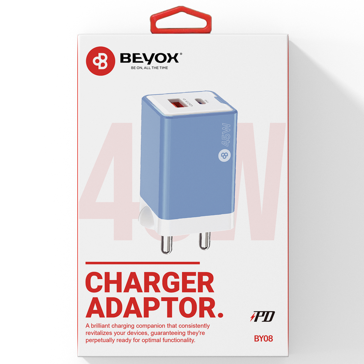 BEYOX BY08  45W PD Quick Charger