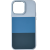 Leather Metal Case for Iphone 13 Pro Max (Blue)