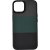 Leather Metal Case for Iphone 14 (Black)